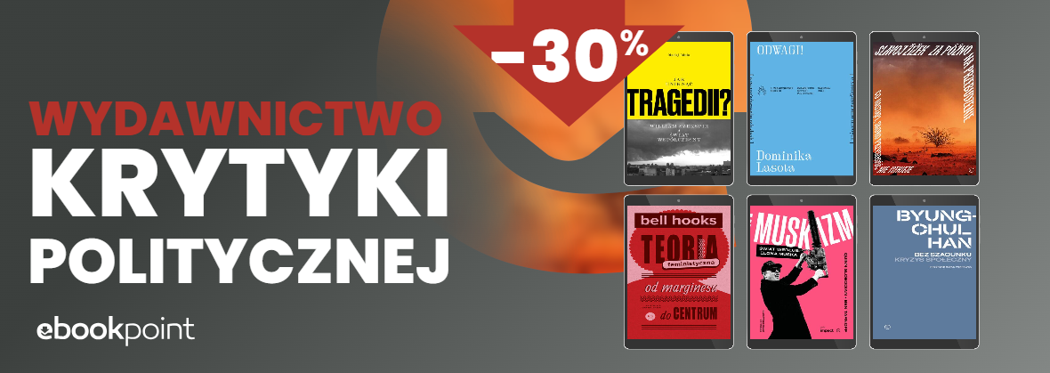 Grafika promocji - Wyd. Krytyki Politycznej [-30%]